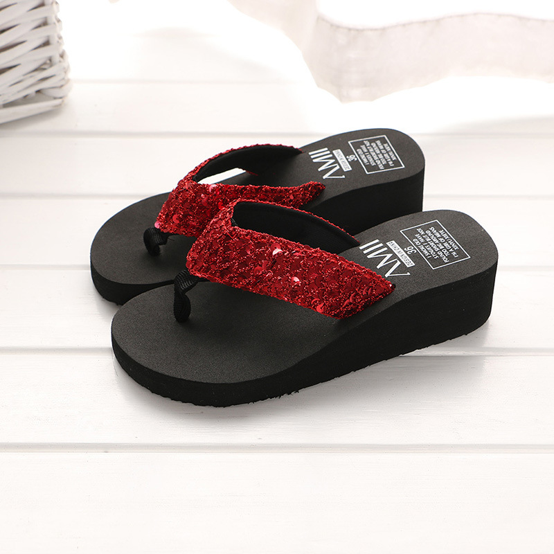 Outdoor Lighting For Your House - Pantofole con paillettes estive Sandali da