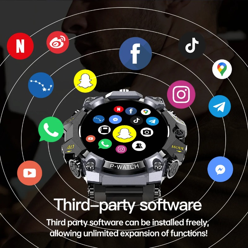 Q668 Smartwatch Unisex 4G Full - Outdoor Lighting Track recensione e prezzo