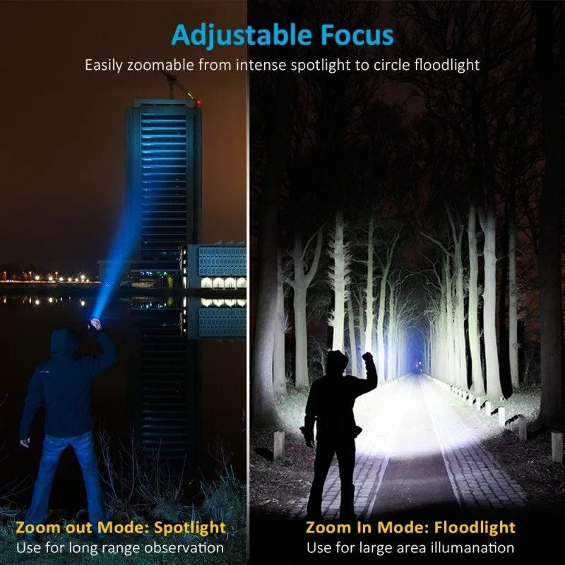 Torcia portatile ricaricabile  - Outdoor Lighting Black recensione e prezzo