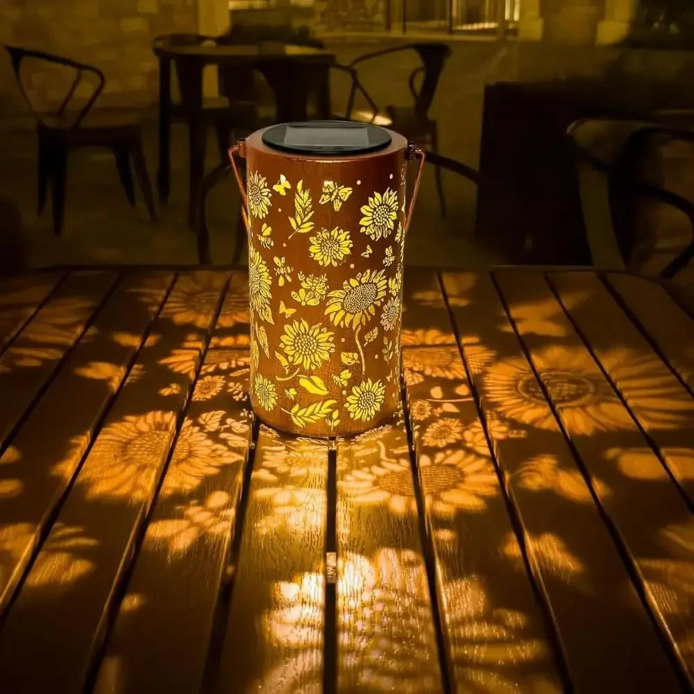 Luce Solare a Forma di Girasol - Outdoor Lighting Pathway recensione e prezzo