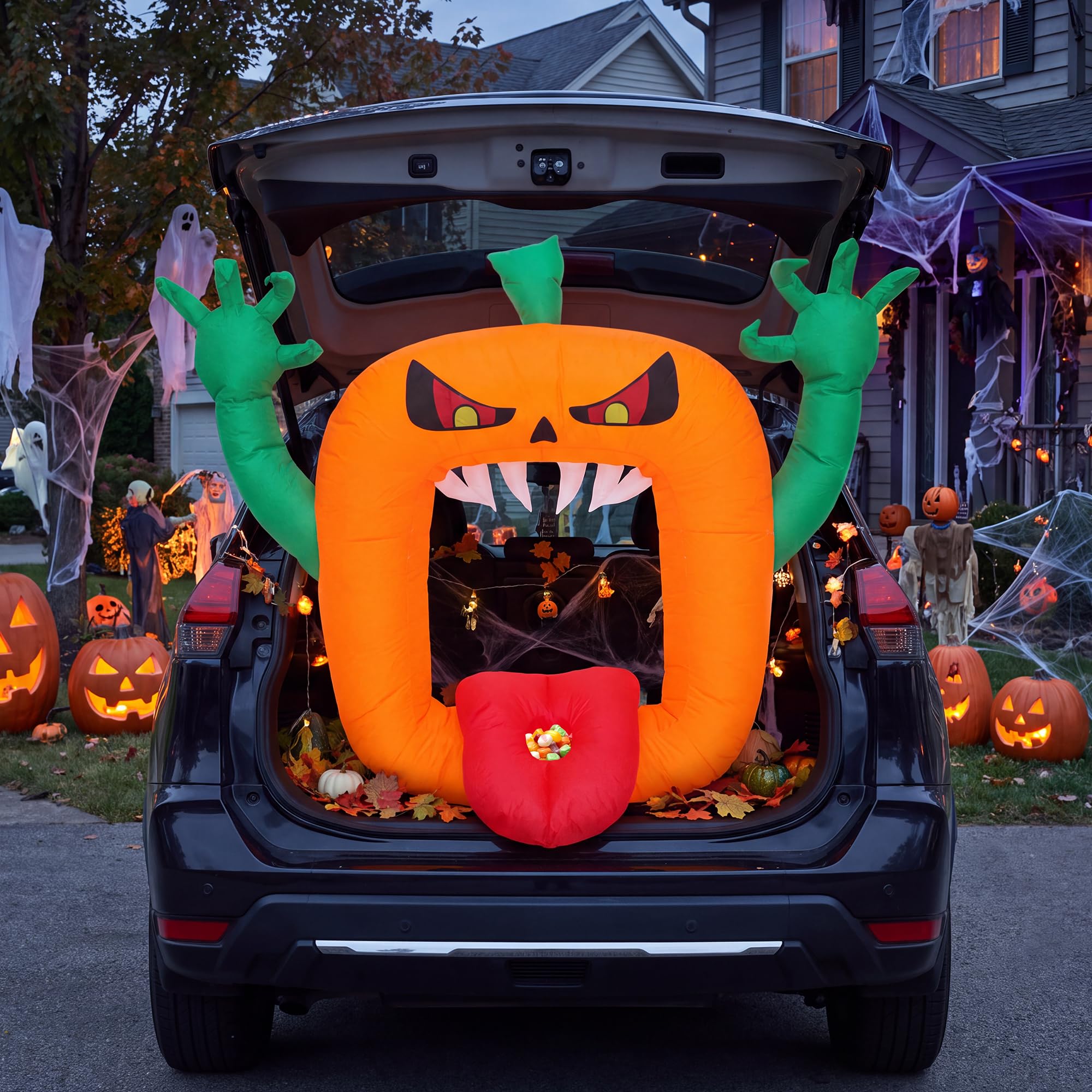 Zucca gonfiabile a tema Hallow - Outdoor Lighting Effects recensione e prezzo