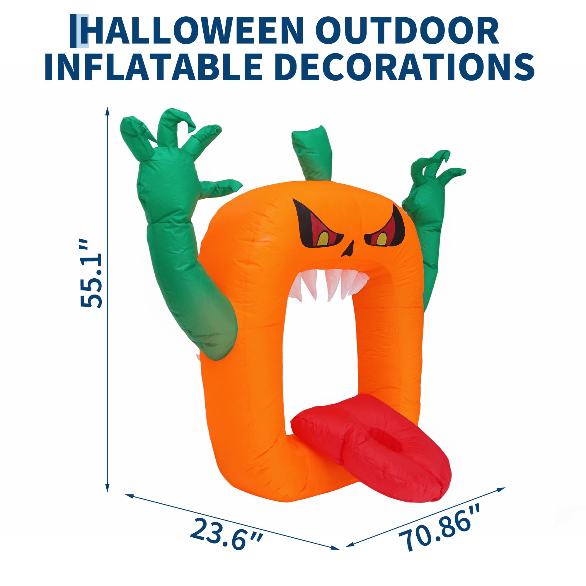 Zucca gonfiabile a tema Hallow - Outdoor Lighting Effects recensione e prezzo